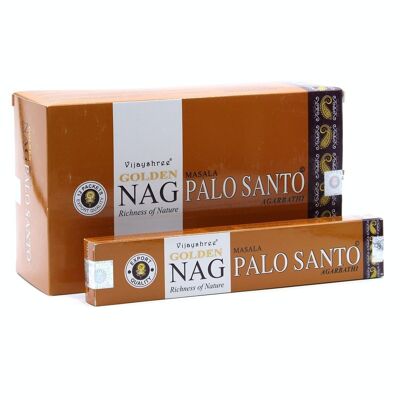 GoldNCi-06 - 15 g Golden Nag - Palo Santo Räucherstäbchen - Verkauft in 12x Einheit/s pro Hülle