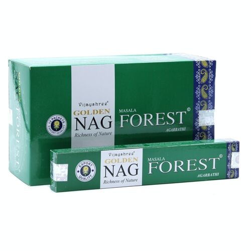 GoldNCi-09 - 15g Golden Nag - Forest Incense - Sold in 12x unit/s per outer
