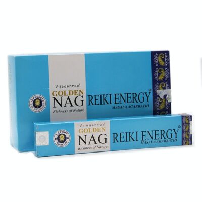 GoldNCi-18 - 15g Golden Nag - Reiki Energy - Vendu en 12x unité/s par enveloppe