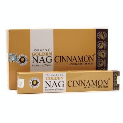GoldNCi-20 – 15 g Golden Nag – Cinnamon – Verkauft in 12x Einheit/s pro Hülle