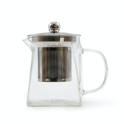GTeaP-01 – Teekanne mit Teesieb aus Glas – Turmform – 350 ml – Verkauft in 1 Einheit/en pro Außenhülle
