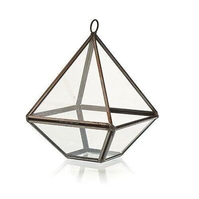 GTer-01 - Terrarium en Verre - Petit Diamant - Vendu en 1x unité/s par extérieur