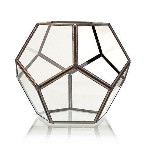 GTer-05 - Glass Terrarium - Large Octagon - Sold in 1x unit/s per outer