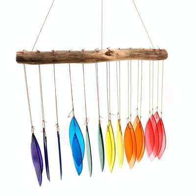 GWC-10 - Rainbow Glass Chime - Assorted - Sold in 1x unit/s per outer