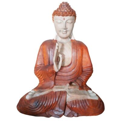 HCBS-08 - Hand Carved Buddha Statue - 40cm Teaching Transmission - Sold in 1x unit/s per outer