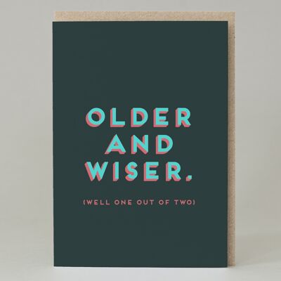 Plus vieux et plus sage