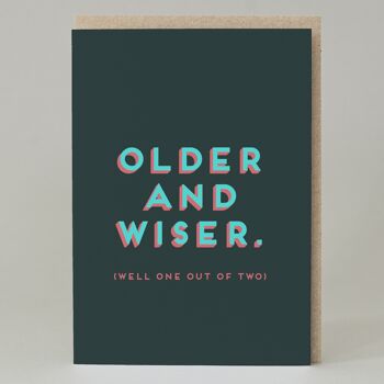 Plus vieux et plus sage 1