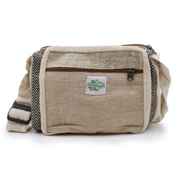 HempB-19 - Sac messager - Chanvre et coton - Vendu en 1x unité/s par extérieur 5