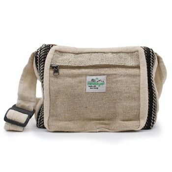 HempB-19 - Sac messager - Chanvre et coton - Vendu en 1x unité/s par extérieur 6