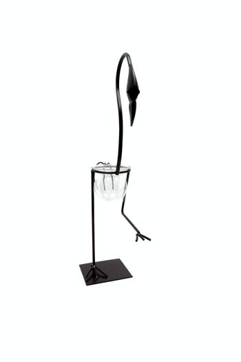 HHD-05 - Décoration d'intérieur hydroponique - Tall Flamingo One Pot Stand - Vendu en 1x unité/s par extérieur 4