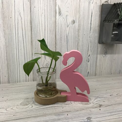 HHD-10 - Hydroponic Home Décor - Pink Flamingo Pot - Sold in 1x unit/s per outer