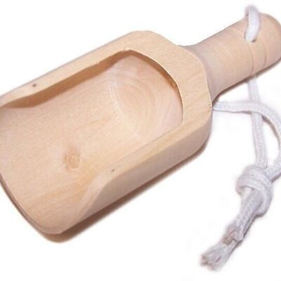 HMS-36 - Mini Wooden Scoops - Sold in 10x unit/s per outer