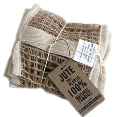 HMS-45 - Soft Jute Soap Bag - Sold in 10x unit/s per outer