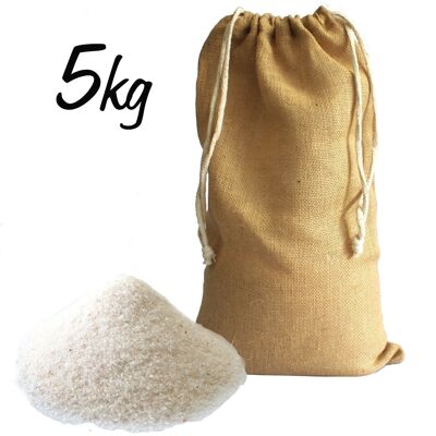 HSalt-54 - Pink Himalayan Bath Salts Fine Grain - 5kg Sack - Sold in 1x unit/s per outer