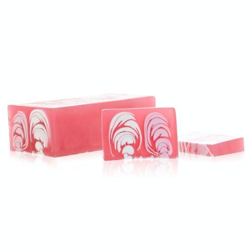 HSBS-12 - Handmade Soap Loaf 1.2kg - Rose - Sold in 1x unit/s per outer