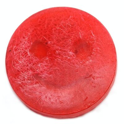 HSS-04 - Happy Scrub Savon - Fraise & Goyave - Vendu en 4x unité/s par extérieur