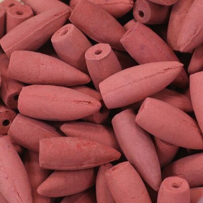 iBackFl-09 - Boîte de 500g de cônes d'encens à contre-courant - Rose de minuit (environ 225 pcs) - Vendu en 1x unité/s par extérieur