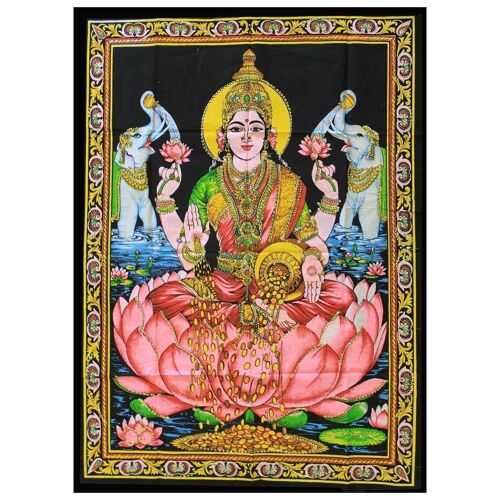 ICotta-02 - Indian Wall Art - Laxmi - Sold in 1x unit/s per outer