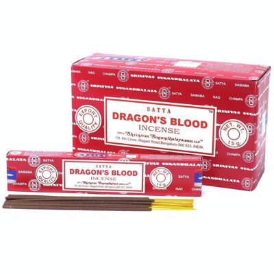 iSatya-16 - Satya Incense 15gm - Dragon Blood - Vendido en 12x unidad/es por exterior