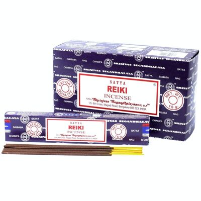 iSatya-18 - Satya Incense 15gm - Reiki - Sold in 12x unit/s per outer