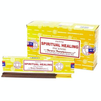 iSatya-22 - Satya Incense 15gm - Spiritual Healing - Venduto in unità 12x per esterno