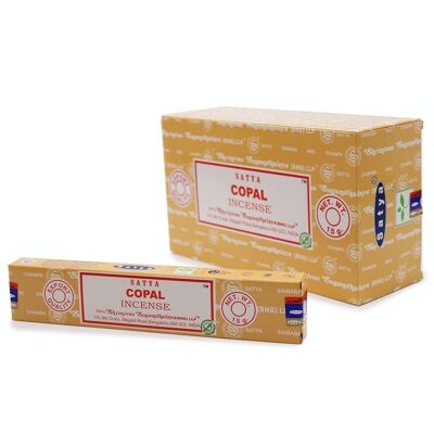 iSatya-45 - Satya Incense Sticks 15g - Copal - Sold in 12x unit/s per outer