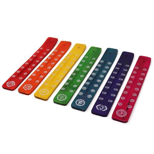 ISH-218M - Chakra Ashcatchers - Set of 7 Designs - Sold in 14x unit/s per outer