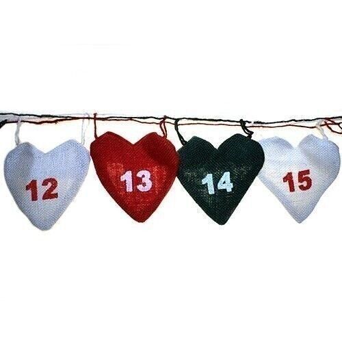 JAdC-02 - Christmas Hearts Advent Calendar - Sold in 1x unit/s per outer