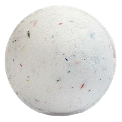 JDBB-03 - Bomba de baño Tutti Fruiti - Blanco y multicolor - Vendido en 16x unidad/es por exterior