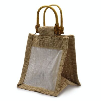 JGBag-13 - Bolsa de regalo 100% natural - Un frasco - Vendido en 10x unidad/es por exterior