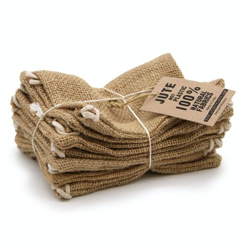 JSack-04 - Extra Small Jute Sack - 100x150mm - Sold in 10x unit/s per outer