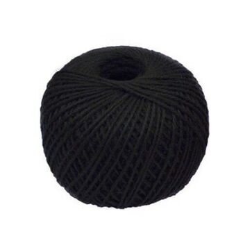 JuteTW-08 - Ficelle de Jute - Noir - 60 mètres - Vendu en 6x unité/s par extérieur 2