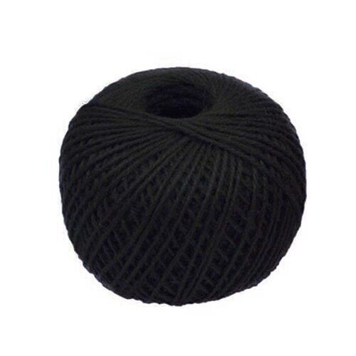 JuteTW-08 - Jute Twine - Black - 60 meters - Sold in 6x unit/s per outer