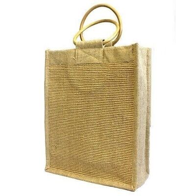 JuteW-03 - Fibre Jute & Cane Handle - Triple - Sold in 6x unit/s per outer