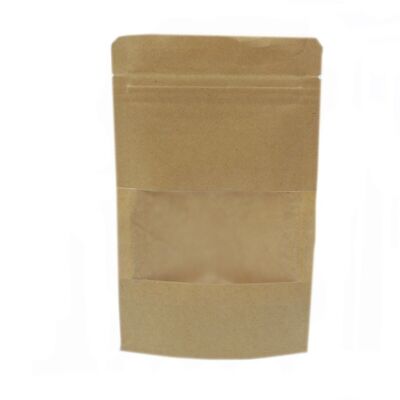 KWB-02 - Kraft Window Bag 12x20 cm - Sold in 50x unit/s per outer