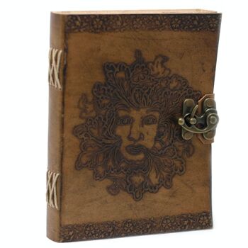 LBN-01 - Carnet Greenman en cuir (6x8") - Vendu en 1x unité/s par extérieur 4