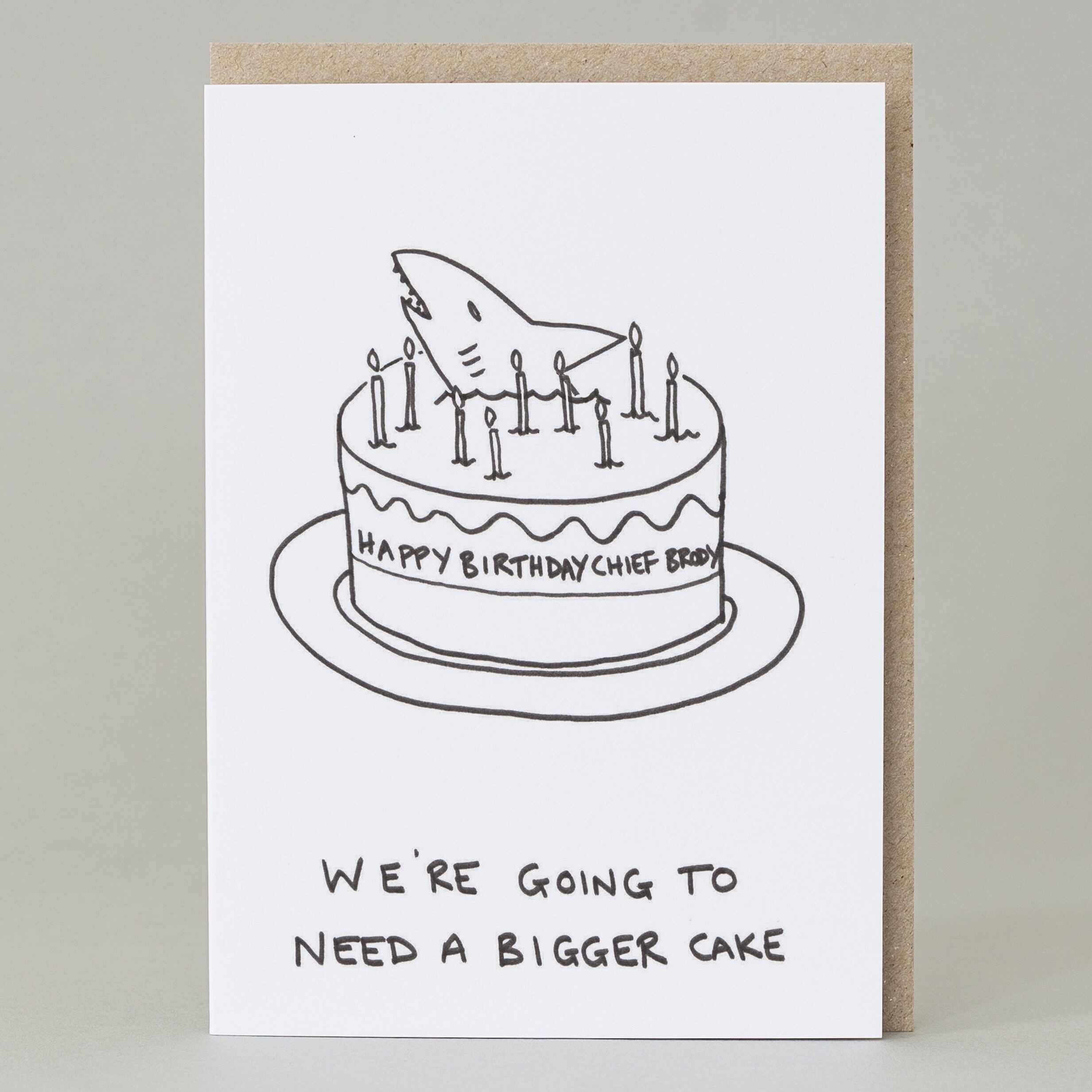 Avrò bisogno di una torta più grande (Jaws Film Inspired)