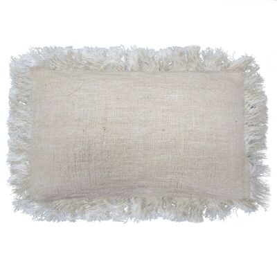 LinC-03 - Linen Cushion Cover 30x50cm with fringe - Sold in 4x unit/s per outer