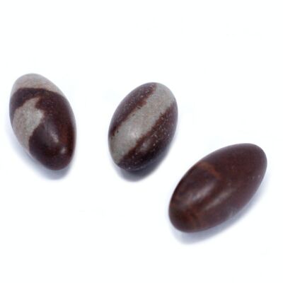 Ling-01 - One Inch Lingam - 3 Stones ( 4 pouches) - Sold in 4x unit/s per outer