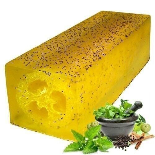 LSoap-01 - Loofah Soap - Peppermint & Herb Scrub - Sold in 1x unit/s per outer