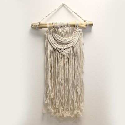 MacW-01 - Macrame Wall Hanging - Two Waves - Sold in 1x unit/s per outer