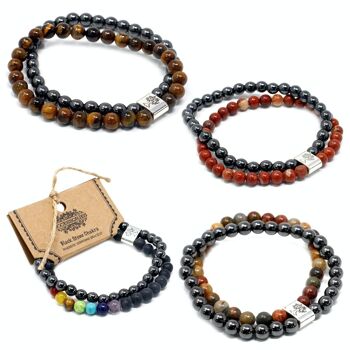 MGBS-ST - Pack de démarrage de 72 bracelets de pierres précieuses magnétiques - Vendus en 1x unité/s par extérieur 4