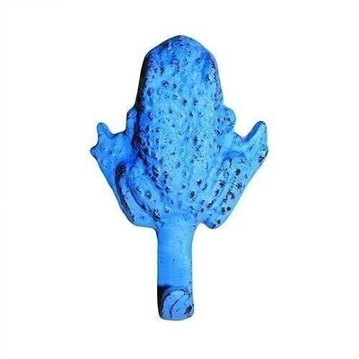 Mhook-07D - Metal Hook - Frog Hook - Blue - Sold in 2x unit/s per outer