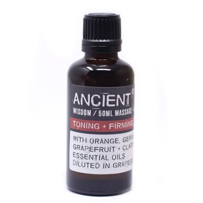 MO-08 - Toning & Firming Massage Oil - 50ml - Sold in 1x unit/s per outer