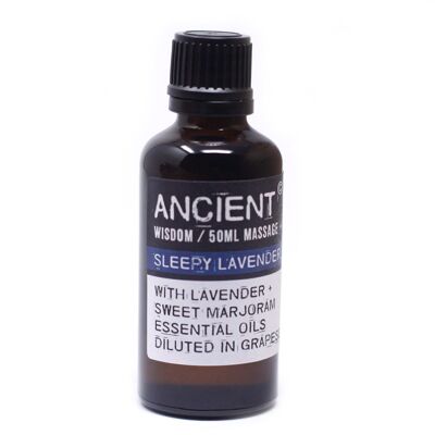 MO-11 - Sleepy Lavender Massage Oil - 50ml - Sold in 1x unit/s per outer