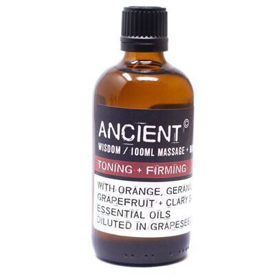 MOL-08 - Toning & Firming Massage Oil - 100ml - Sold in 1x unit/s per outer