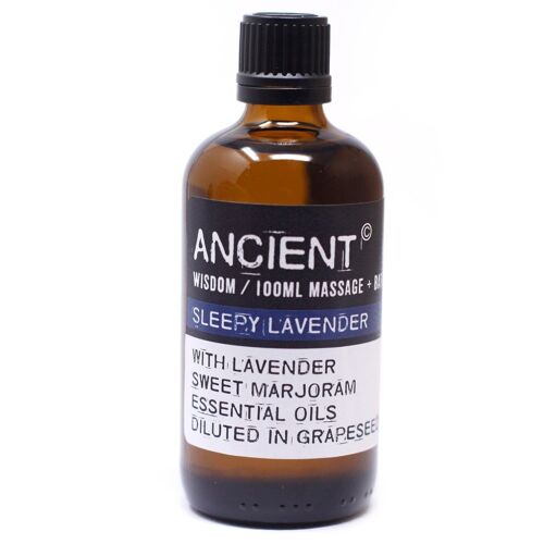 MOL-11 - Sleepy Lavender Massage Oil - 100ml - Sold in 1x unit/s per outer