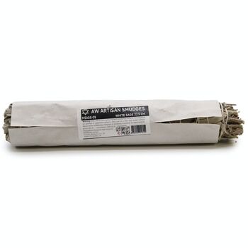MSage-09 - Smudge Stick - Sauge Blanche 22,5 cm - Vendu en 1x unité/s par extérieur 2