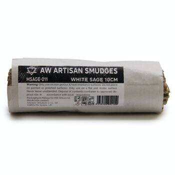 MSage-11 - Smudge Stick - White Sage 10cm - Vendu en 1x unité/s par extérieur 2