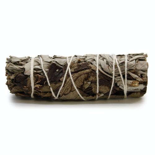 MSage-17 - Smudge Stick - White Sage & Black Sage 10cm - Sold in 1x unit/s per outer